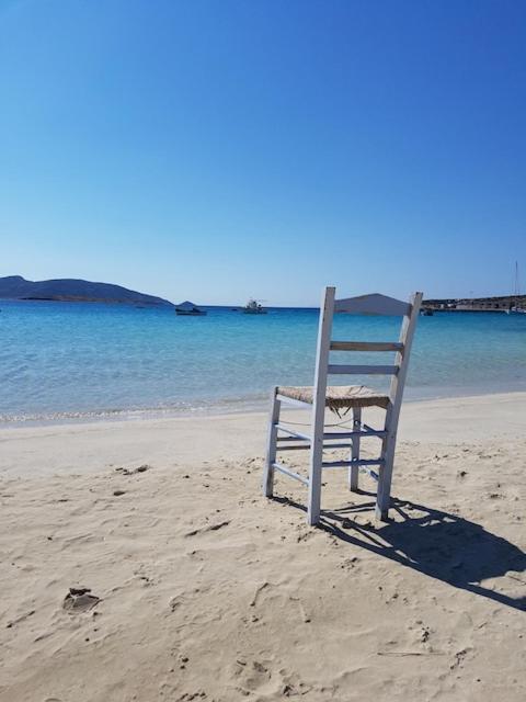 Eos - Appartement De Charme Et Confort Pour 4 Personnes Pres De La Plage Et Du Coeur De Koufonissi Koufonisia Eksteriør bilde